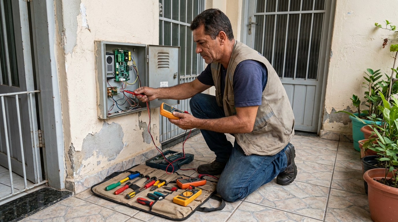 Conserto de interfone profissional em Santo André‑SP