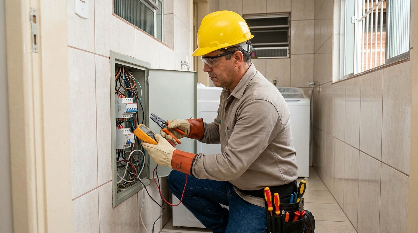 Instalacao de disjuntor em Santo André‑SP