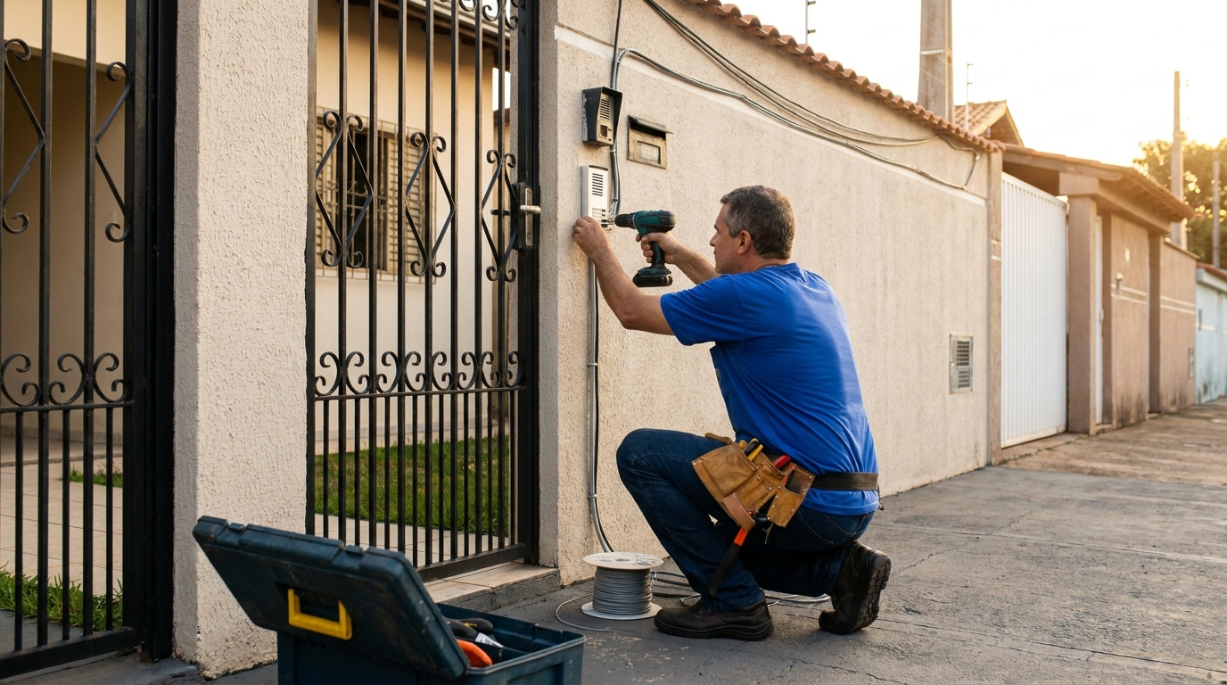 Instalacao de interfone em Santo André‑SP