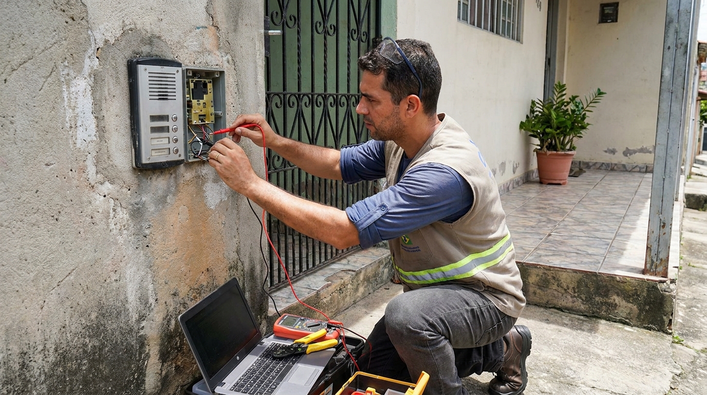 Reparo de interfone em Santo André‑SP